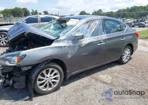 2018 Nissan Sentra S/Sv/Sr/Sl from USA, damaged, VIN 3N1AB7AP8JY252589
